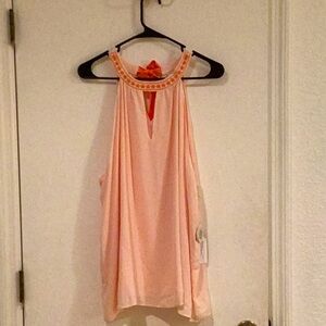 Beautiful summer peach colored top